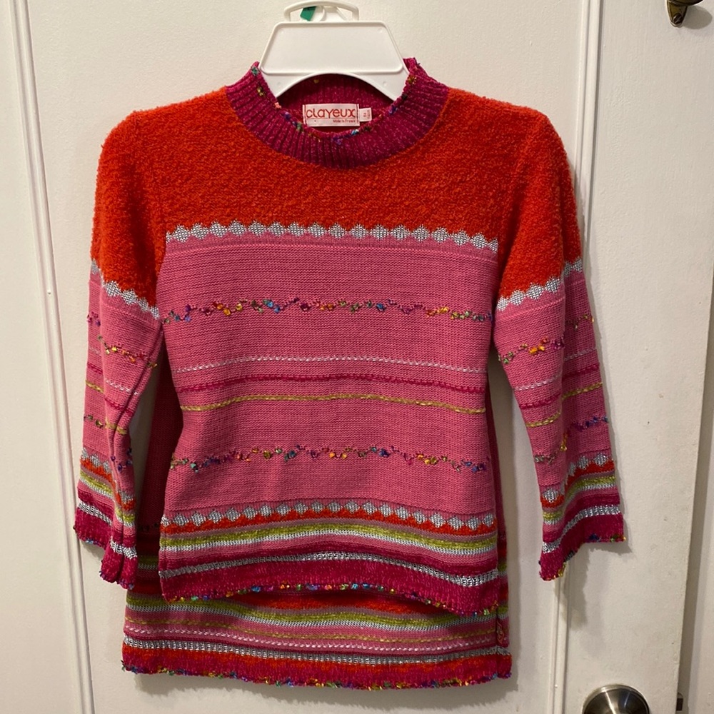 Clay EUC knit skirt set